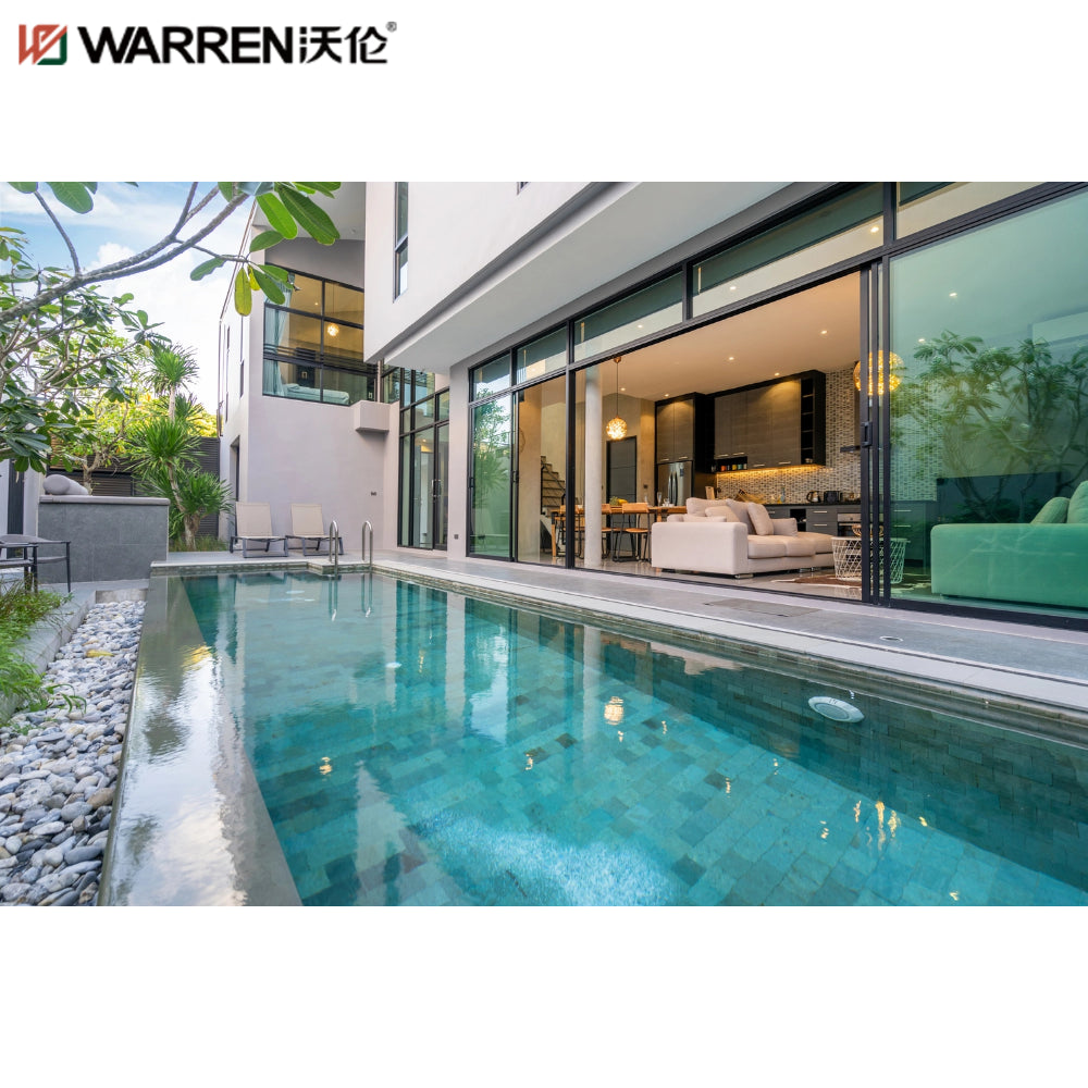 Warren 90 Degree Sliding Door RV Sliding Door For Sale Exterior Aluminum Sliding Barn Doors