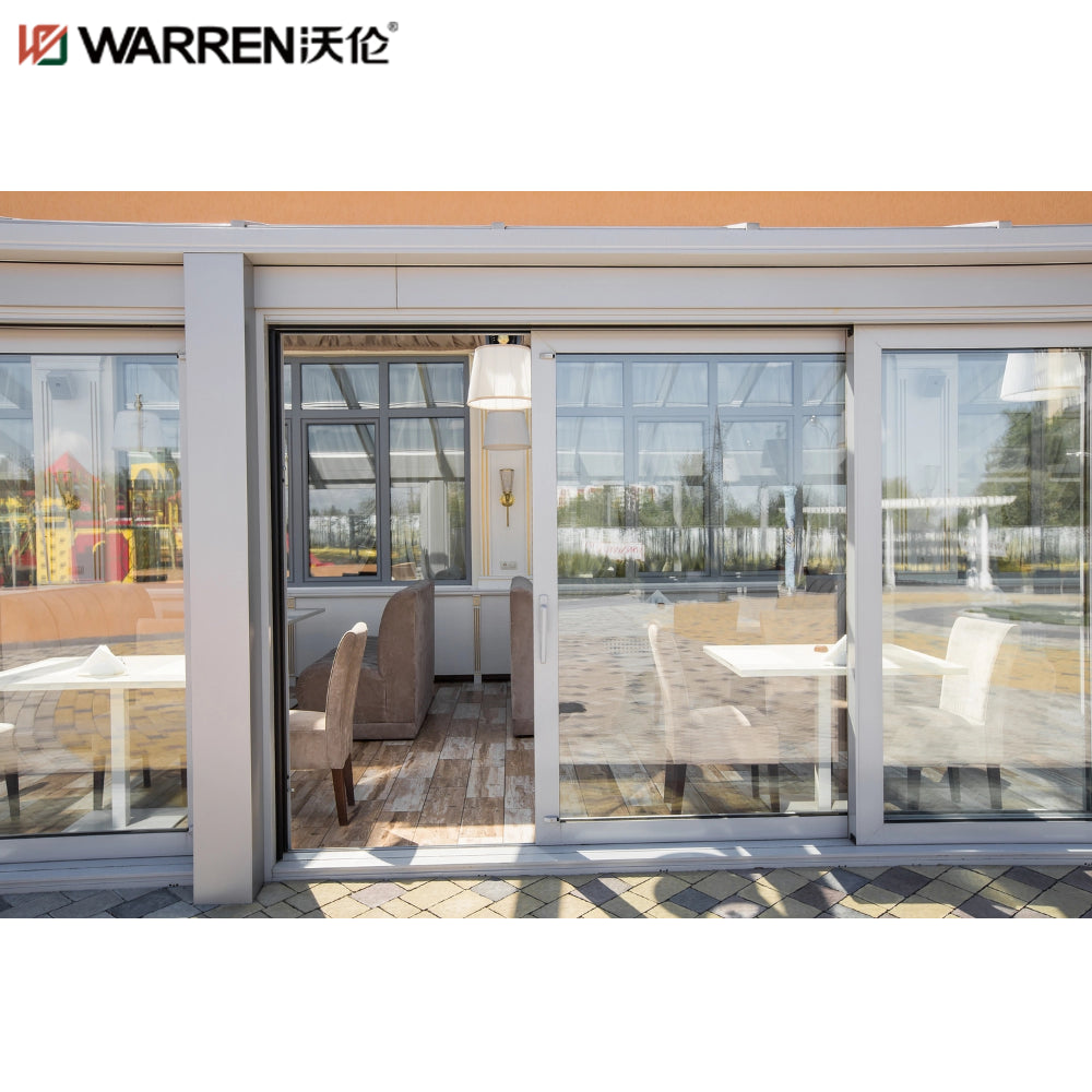 Warren 41 Inch Sliding Shower Door Metal Frame Sliding Glass Doors Insulated Sliding Barn Door