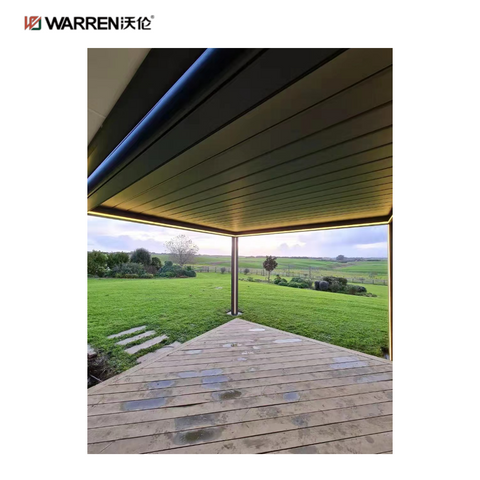 Warren 8 x 10 Pergola Shade with Aluminum Alloy Waterproof Roof