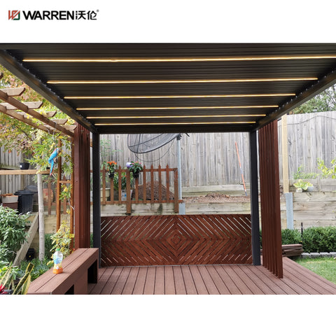 Warren 10x12 sun shade pergola with aluminum alloy outdoor