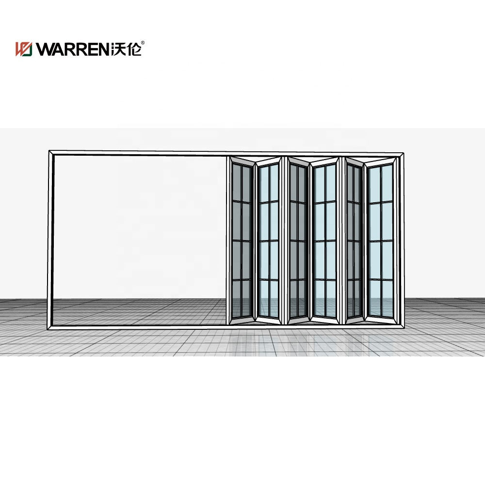 Warren 48 Inches Exterior Doors Folding Closet Doors Bifold Folding Door Manufacturers